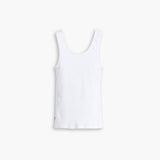 Levi's Essential Rib Tank Top in White