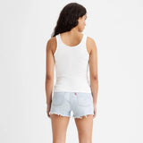 Levi's Essential Rib Tank Top in White