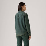 Levi's Essential Western Shirt Verdant Ventures Top In Blue