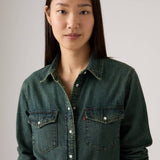 Levi's Essential Western Shirt Verdant Ventures Top In Blue