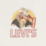 Levi’s Graphic Essential Sporty Tee In Archival Egret