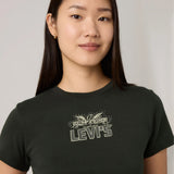Levi’s Graphic Essential Sporty Tee In Archival Pirate Black