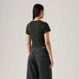 Levi’s Graphic Essential Sporty Tee In Archival Pirate Black