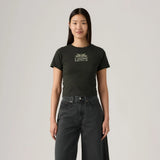 Levi’s Graphic Essential Sporty Tee In Archival Pirate Black