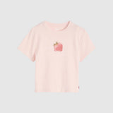 Levi's Graphic Essential Sporty Tee In Strawberry Pink