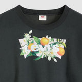 Levi's Graphic Everyday Crewneck Sweatshirt Orange Farm Pirate Black