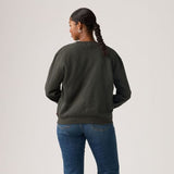 Levi's Graphic Everyday Crewneck Sweatshirt Orange Farm Pirate Black