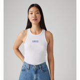 Levi's Graphic Gemini Tank Top In Bright White