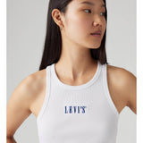 Levi's Graphic Gemini Tank Top In Bright White