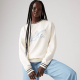 Levi's Graphic Heritage Sport Crew Neutrals Sweatshirt In White