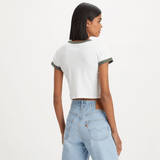 Levi's Graphic Ringer Mini Tee Bright White/Green