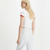 Levi's Graphic Ringer Mini Tee Bright White/Red