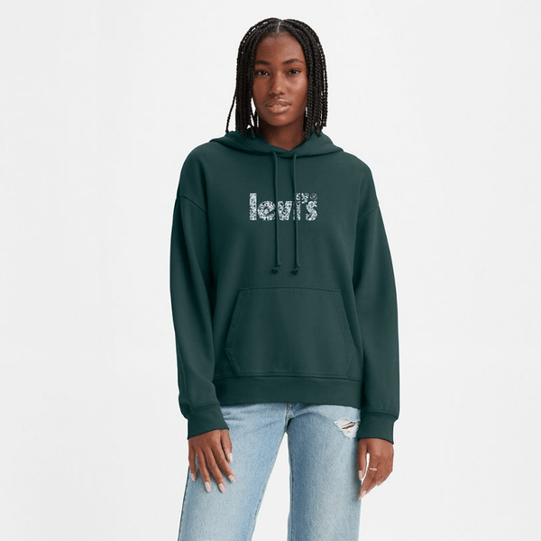 Green Hoodie Levis Hoodie Graphic Levis Relaxed Fit Graphic Hoodie