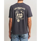 Levi's Graphic Vintage Fit Tee In Faded Black