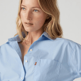 Levi's Harlie Boyfriend Shirt in Serenity Blue