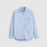 Levi's Harlie Boyfriend Shirt in Serenity Blue
