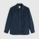 Levi's Jackson Worker Corduroy Shirt In Zodiac Blue
