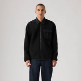 Levi's Joonie Sherpa Jacket Dark Phantom In Black