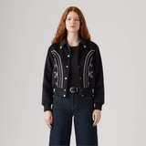 Levi's Lennox Rodeo Jacket Anthracite Night In Black