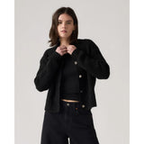 Levi's® Luna Shell Button Cardigan In Anthracite Night