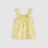Levi's Meg Cotton Blouse Regina Floral In Yellow