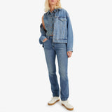 Levi's Middy Straight Jeans On Trend in Blue