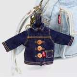 Levi's Mini Trucker Charm In Ocean Indigo