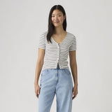 Levi's Muse Tee in Ribbed Stripe