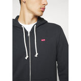 Levi's New Original Zip Up Hoodie in Meteorite