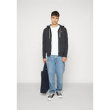 Levi's New Original Zip Up Hoodie in Meteorite