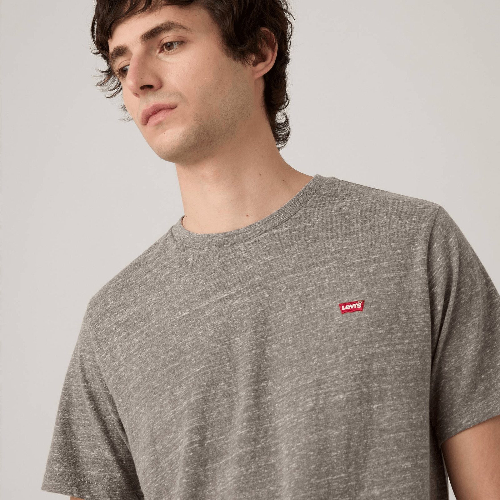 Levi's Original Housemark Tee Jersey Quiet Harbor Triblend In Multi Co