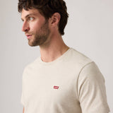 Levi's Original Housemark Tee Peppercorn Heather Jersey In Neutral