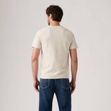 Levi's Original Housemark Tee Peppercorn Heather Jersey In Neutral