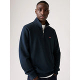 Levi's® Original Quarter Zip Jumper In Navy Blazer