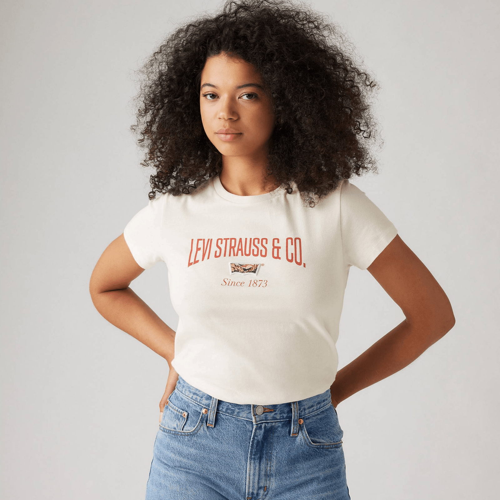 Levi s Perfect Tee In White