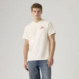 Levi's Relaxed Fit Graphic Tee Egret White