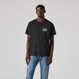 Levi's Relaxed Fit Short Sleeve Graphic Tee in Mineral Black