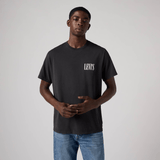 Levi's Relaxed Fit Short Sleeve Graphic Tee in Mineral Black