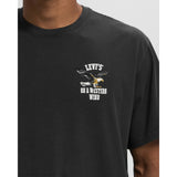 Levi's Relaxed Fit Western Wind Eagle T-Shirt In Black