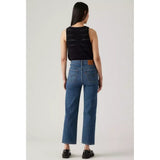 Levi's Ribcage Straight Ankle Jeans In My Honor No Dx Blue