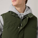 Levi's Rockridge Vest In Duffel Bag Green