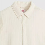 Levi's Short Sleeve Authentic Button-Down Shirt Oatmeal