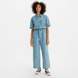 Levi's Short Sleeve Boilersuit Blue