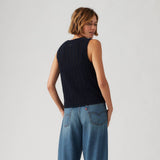 Levi's Sunrise Crochet Tank Anthracite Night In Navy