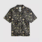 Levi's Sunset Camp Shirt In Hatch Floral Jet Black