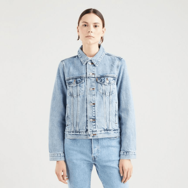 Oversized jean jacket best sale levis