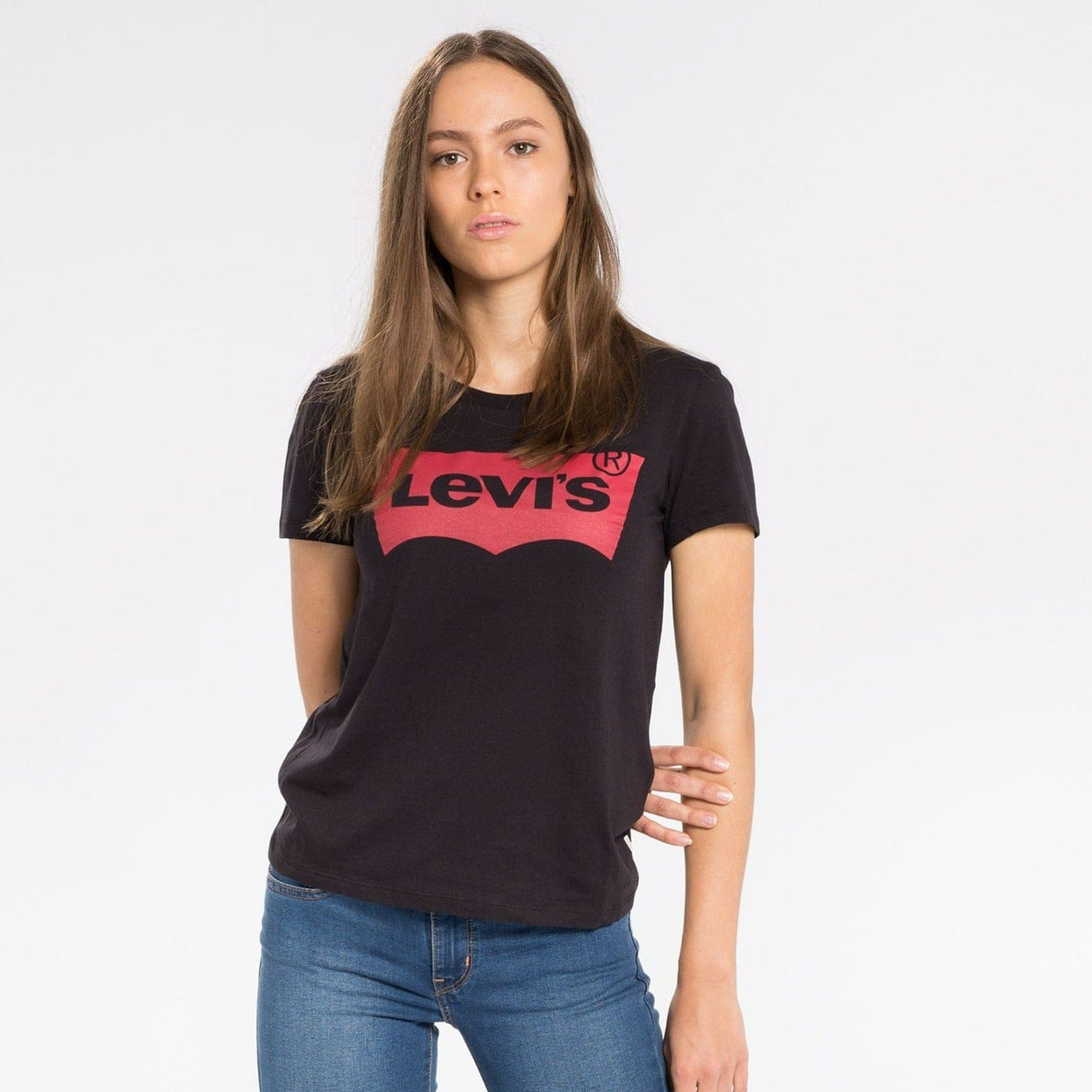 Levi s The Perfect Batwing T Shirt Black