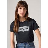 Levi's The Perfect Tee Ananda Floral In Black