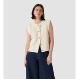 Levi's® Women's Ines Cable Sweater Vest In White