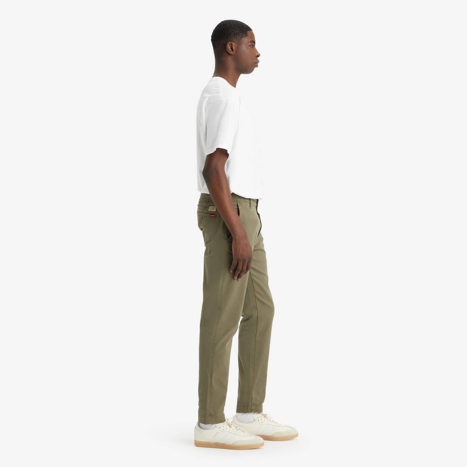 Levi's XX Chino Standard Taper Pants Bunker Olive Shady In Khaki